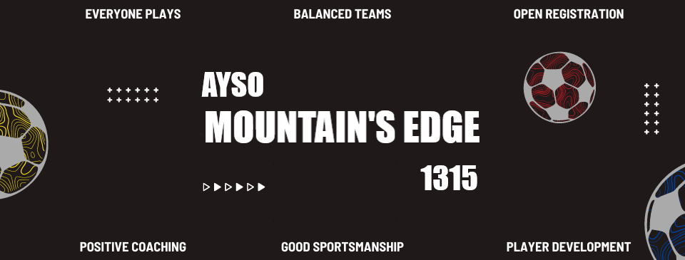 Welcome to AYSO Mountain's Edge Region 1315
